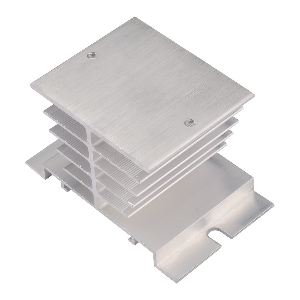 1-10Pcs SSR-25DA SSR-60DA 250V Solid State Relay Alloy Heat Sink 25/40/60/100A