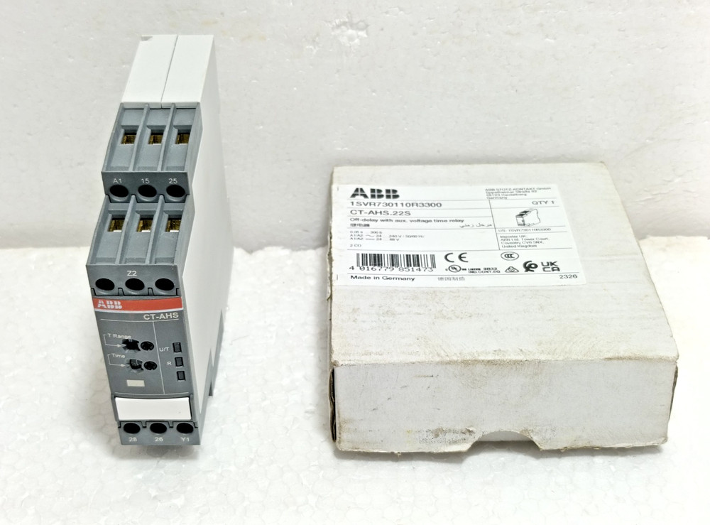 ABB CT-AHS.22S Multifunction Time Relay DIN Rail Timer Relay *NEW*