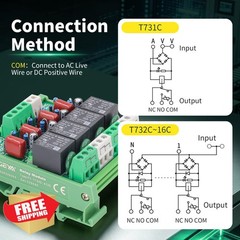 GAEYAELE 2 Channel Relay Module 12V