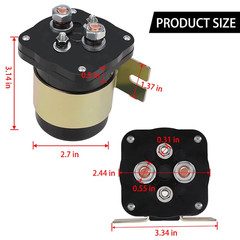 500 Amp Battery Isolator for Mobile Audio Relay Continuous Battery Isolator Rela