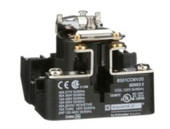 2X Square D 8501C07V20 SER. E Power Relay SPST NO 277VAC 40A 120V Coil Shipped!