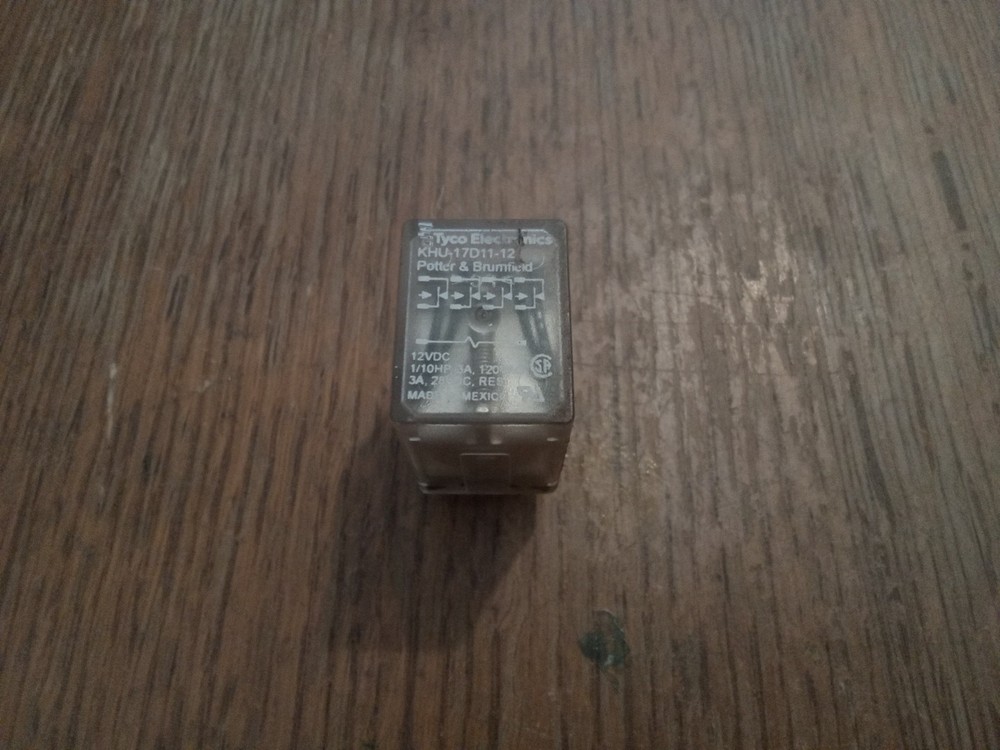 Tyco Potter & Brumfield KHU-17D11-12 12VDC Relay