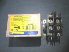 Square D (8910DP12V04) 277VAC 2 Pole Open Type Definite Compact Contactor