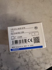 Omron Automation G7J-3A1B-B-W1 AC100/120 RELAY, E-MECH, 3PST-NO, SPST-NC, CUR-RT