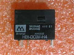 2 PCS MATSUSHITA AROMAT HB1-DC9V-H4 1A 125VAC 2A 30VDC 1 FORM C 9V COIL RELAY