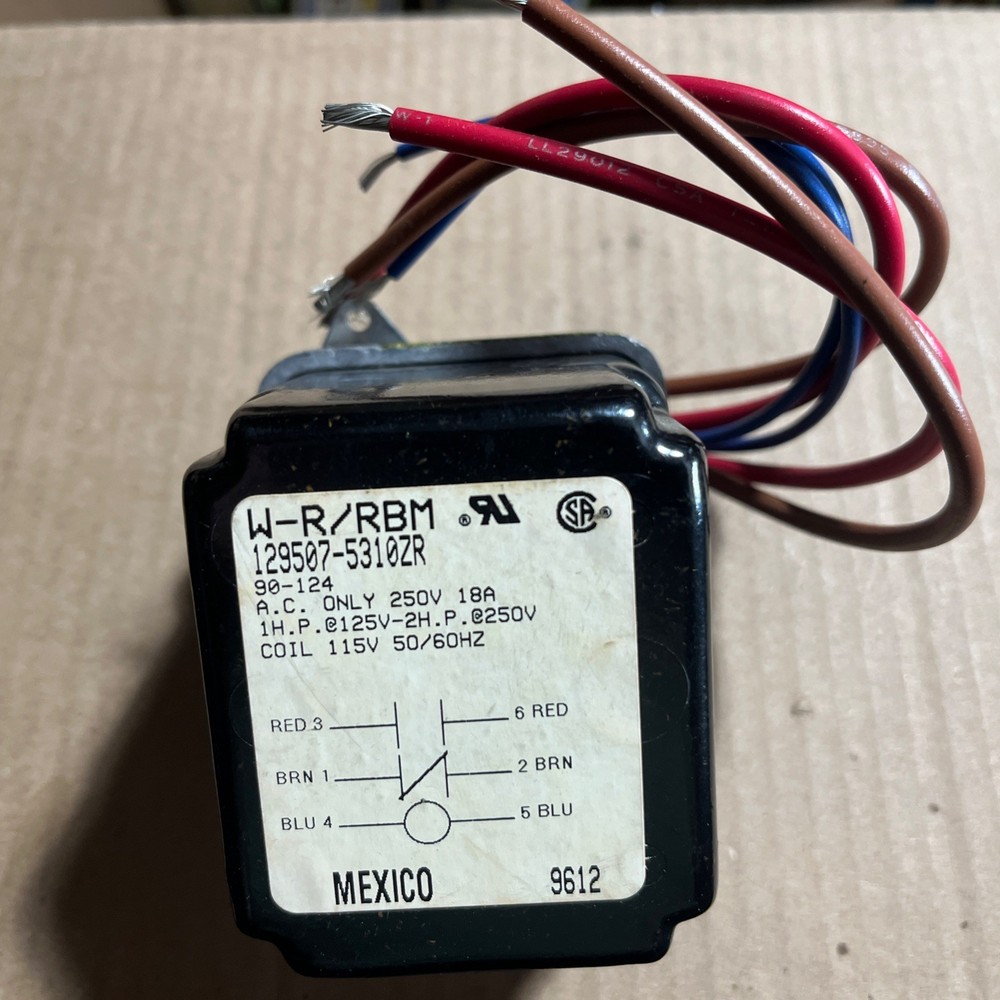 Steveco 90-124 RBM Type 129000AR Coil Relay SPDT NEW (old stock) Qty-1
