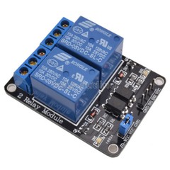 5V 2 Channel Relay Board Module With Optocoupler For PIC AVR DSP ARM