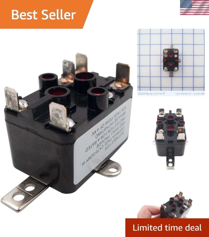 Universal Fan Relay SPDT 24VAC HVAC Refrigeration 3 Terminals