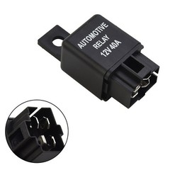 1 X Dc 12v 40a 40 Amp for Car Automotive Van Boat Truck 4 Pins Spst Alarm Relay