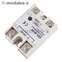 SSR-25DA SSR-75DA SSR-60DA 250V Solid State Relay Alloy Heat Sink 25/40/60/100A