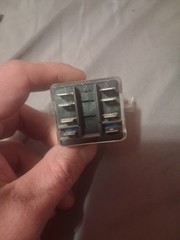 Deltrol Controls 267TM DPDT Relay 24VAC 15A 277VAC