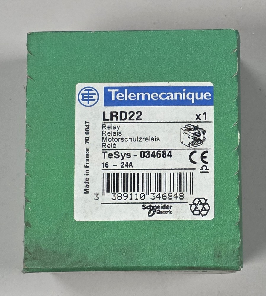 Telemecanique LRD22 Relay (New in Box)