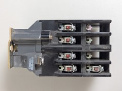 Westinghouse ARB4A Control Relay 766A023G01 W/ARA 4-Pole Adder 766A030G01