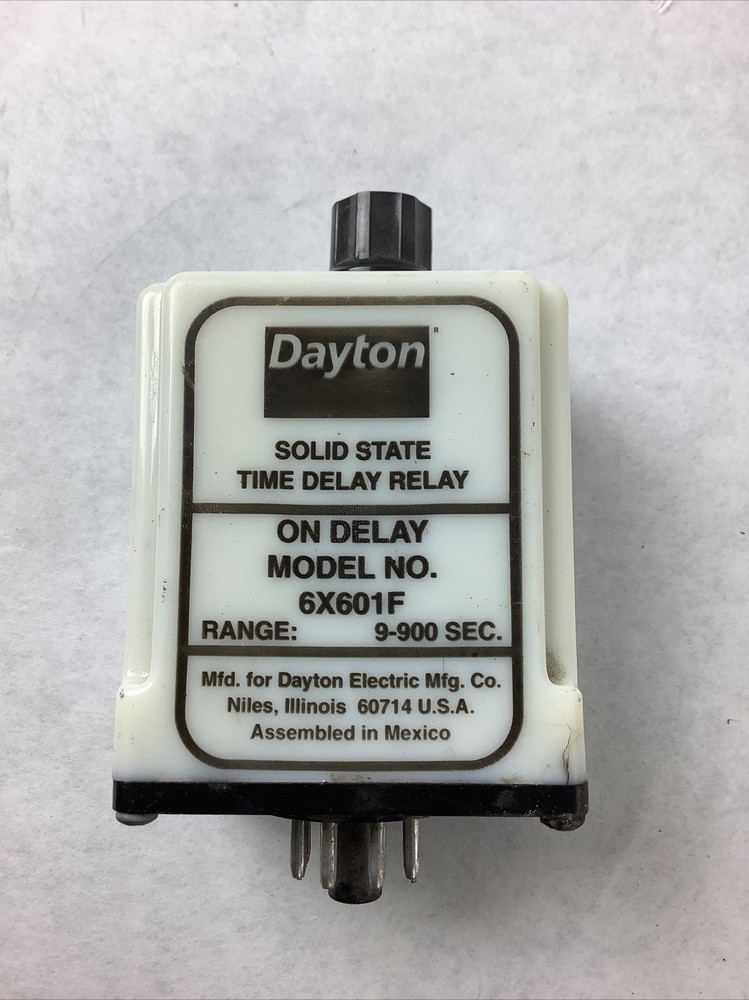 DAYTON 6X601F U 10A 240V DPDTP