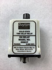 DAYTON 6X601F U 10A 240V DPDTP