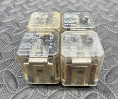 Lot of 4 – Potter & Brumfield KUP-14A15-120 1/3HP 120VAC General Purpose Relays