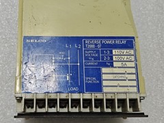 SELCO T2000-07-REVERSE POWER RELAY