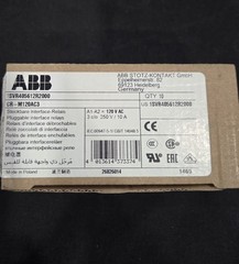 ABB Pluggable Interface Relay CR-M120AC3 1SVR405612R2000, Box Of 10