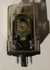 Philips ECG RLY1142 Electromechanical Plug-in Relay DPDT 10 Amps Coil 12VDC