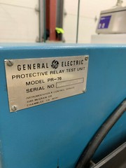 General Electric PR-76 Protective Relay Test Unit