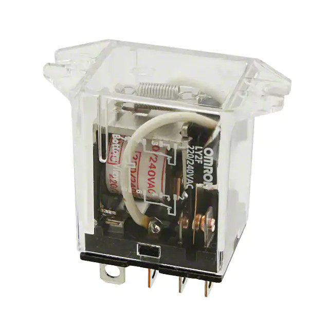 Omron LY2F-AC220/240 Power Relay, DPDT (2 Form C), 15 A Contacts, AC220/240 V