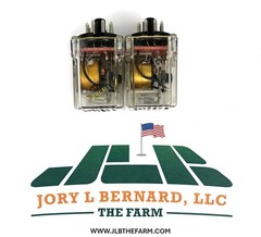 AMF, POTTER & BRUMFIELD, KRP11A-120, LOT OF 2, POWER RELAY COIL, 120V 50-60H NEW