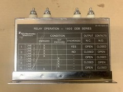 Wilmar Paralleling Relay Model 181DDBX