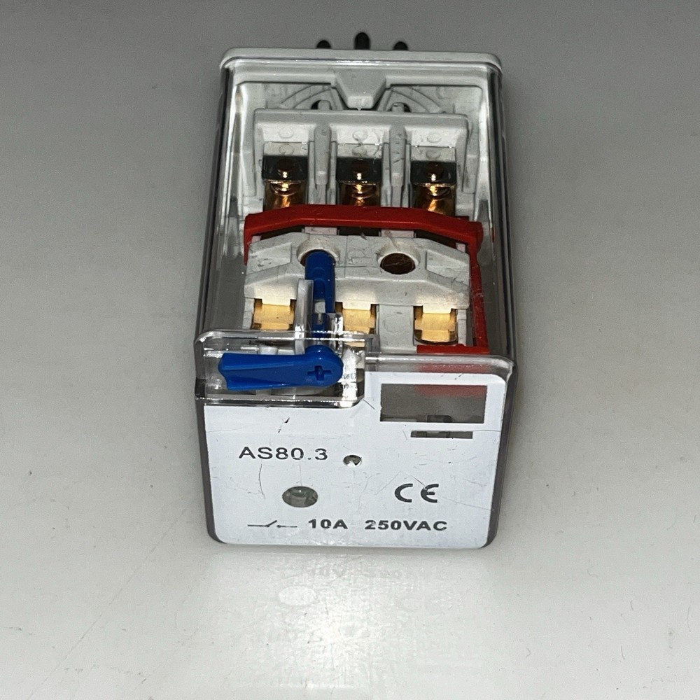 Asiaon AS80.3 11-Pin 3PDT Power Relay 10A 250VAC