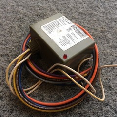 Functional Devices Inc. RIB24P30 Prewired Relay,24VAC/DC,30A,DPDT