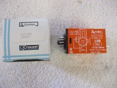 NIB Crouzet Voltage Monitoring Relay 10A 24VDC LUR24A