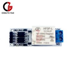 DC 12V 10A Magnetic Latching Relay Module Bistable Self-locking Flip-Flop Board