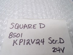 SQUARE D 8501KP12V24 SER.D RELAY 240V LOT OF 4 NSNP