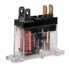 Omron G2r-1A-T-Dc12 Flangemount Relay, 12Vdc, Spst-No, 4Pins