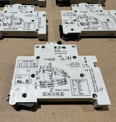 7x Eaton Breaker ZP-IHK Auxiliary Contact Module 1NO-1NC Contact Configuration