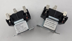 2x Heavy Duty Relays 90340 style 24VAC Coil 3/4 HP 6 FLA