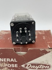Dayton 5X827A General Purpose Relay 10A 277V DPDT 8-Pin 120VAC Coil New NOS