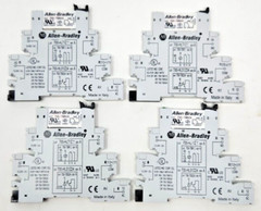 (4 PACK) Allen-Bradley 24VDC Terminal Block Relay 700-HLT1Z24