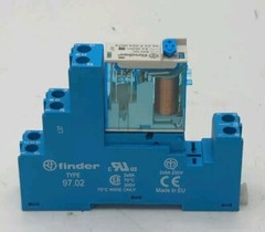 NOS Finder 2x8A 250V Relay Socket 97.02 w/ Gen Purpose Relay 46.52.9.024.0074