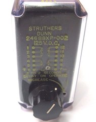 STRUTHERS-DUNN 246BBXP-002 PNEUMATIC TIMING RELAY ,2-2 SECONDS NIP MADE IN USA!
