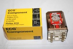 ECG RLY1842 DPDT Relay 10A 12VAC General Purpose Phillips NTE R1011A1012