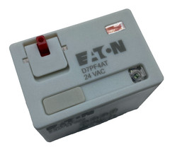 Eaton Cutler-Hammer D7PF4AT Power Relay – 4PDT – 24VAC Coil – Full Feature ✅
