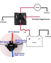 Gebildet JD1912 Car Relay Harness 12V 40A 4 Pin SPST Harness Sockets PACK OF 20