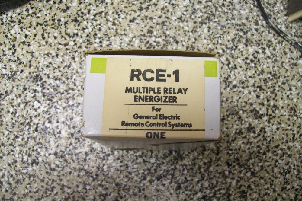GE RCE-1 MULTIPLE RELAY ENERGIZER GE RR7 SYSTEMS