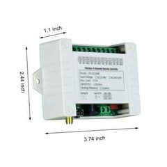 New Smart Multiple DC Channel Wireless Relay RF Remote Control Switches Receiver