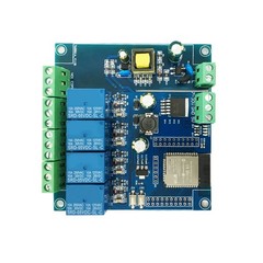 AC 220V 30A 4 Channel WIFI Bluetooth Relay Module onboard ESP32 / ESP8266 Board