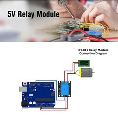 7pcs Relay 5V KY019 1Channel Relay Module Board Shield High Level Trigger Mi…