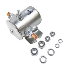 12VDC Continuous Duty Solenoid Relay 3-Terminal 200A Max Replaces 93412