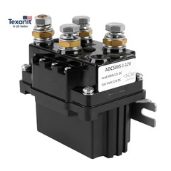 Winch Solenoid 12V 500 a Relay Contactor Solenoid Relay for 8000-15000Lb ATV UTV