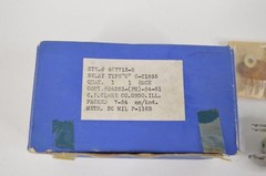 C.P. Clare & Co Resistor Relay C21935 550 Ohms 13000 Turns No. 34 EC NEW IN BOX