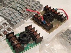 Assorted Lot of 28 Various Relay Sockets Incl. Potter & Brumfield 27E123